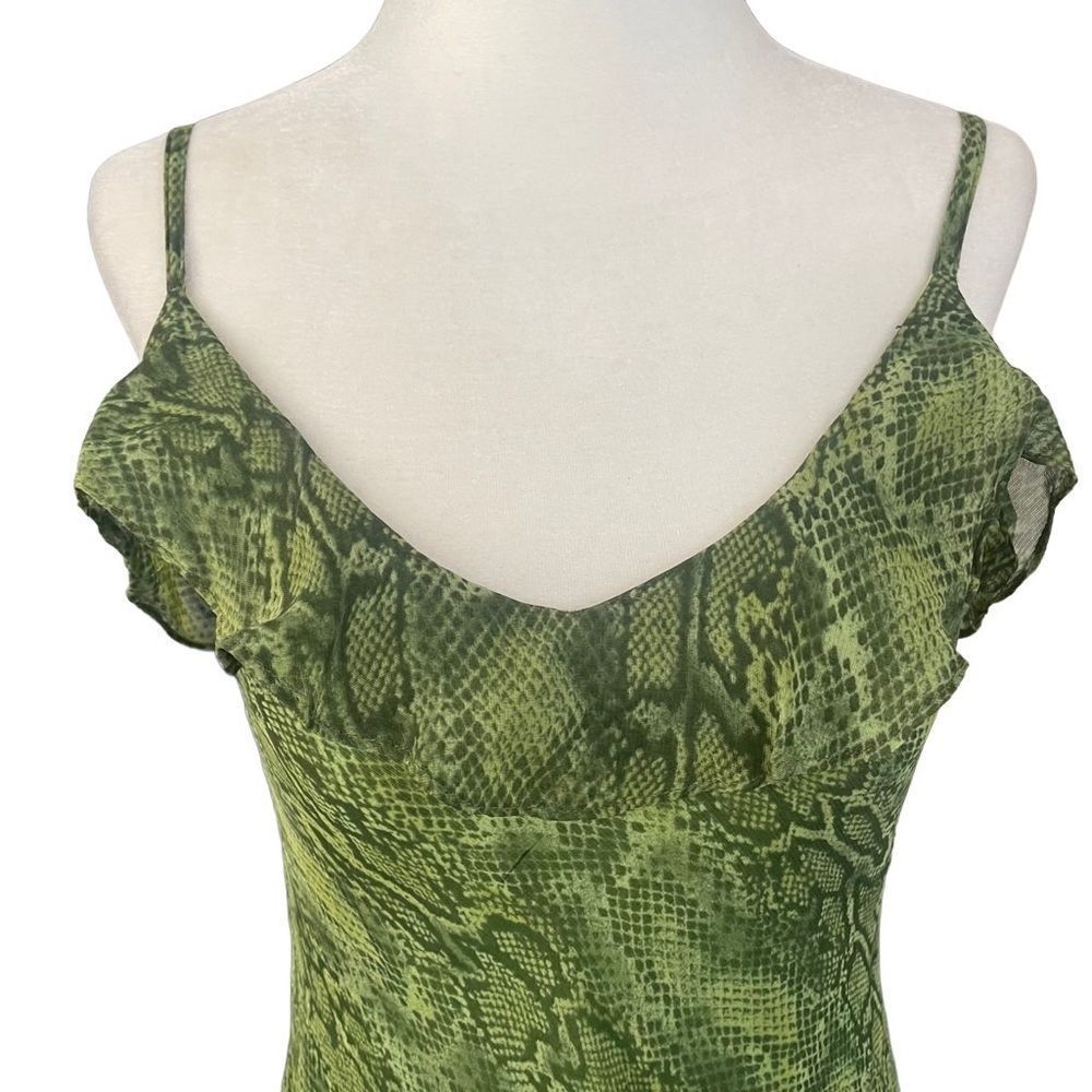 Betsey Johnson Green Midi Dress - Picture 3 of 12